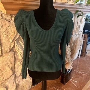 Express Green Sweater Size Small